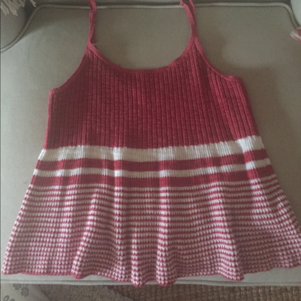 Anthropologie Moth Knit Tank Fit & Flare Sz L